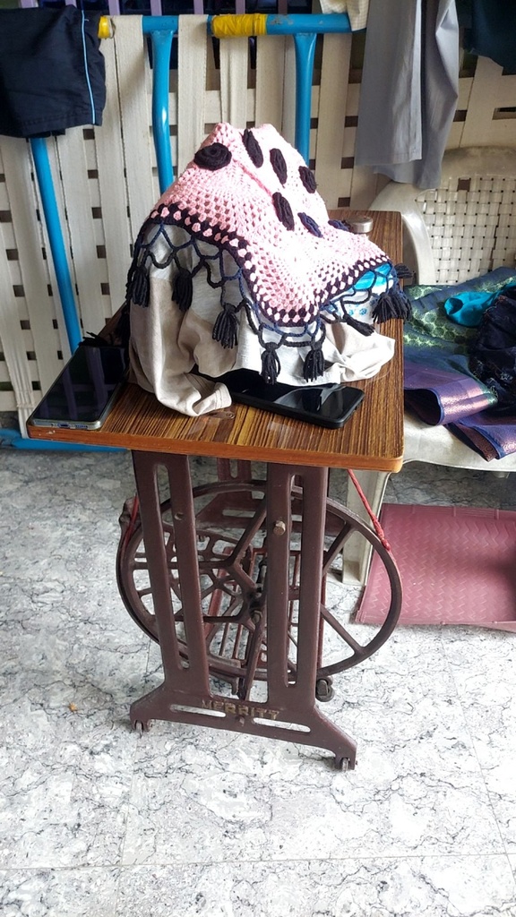 Vintage Merritt Sewing Machine Table