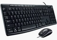 Logitech Wired Keyboard and Mouse Combo