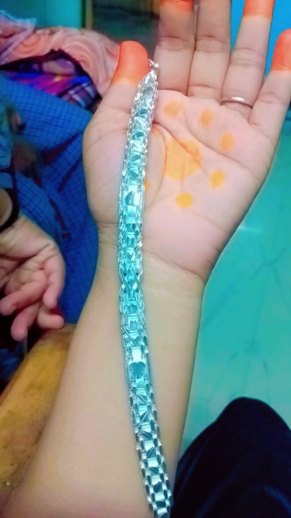 Geometric Link Bracelet
